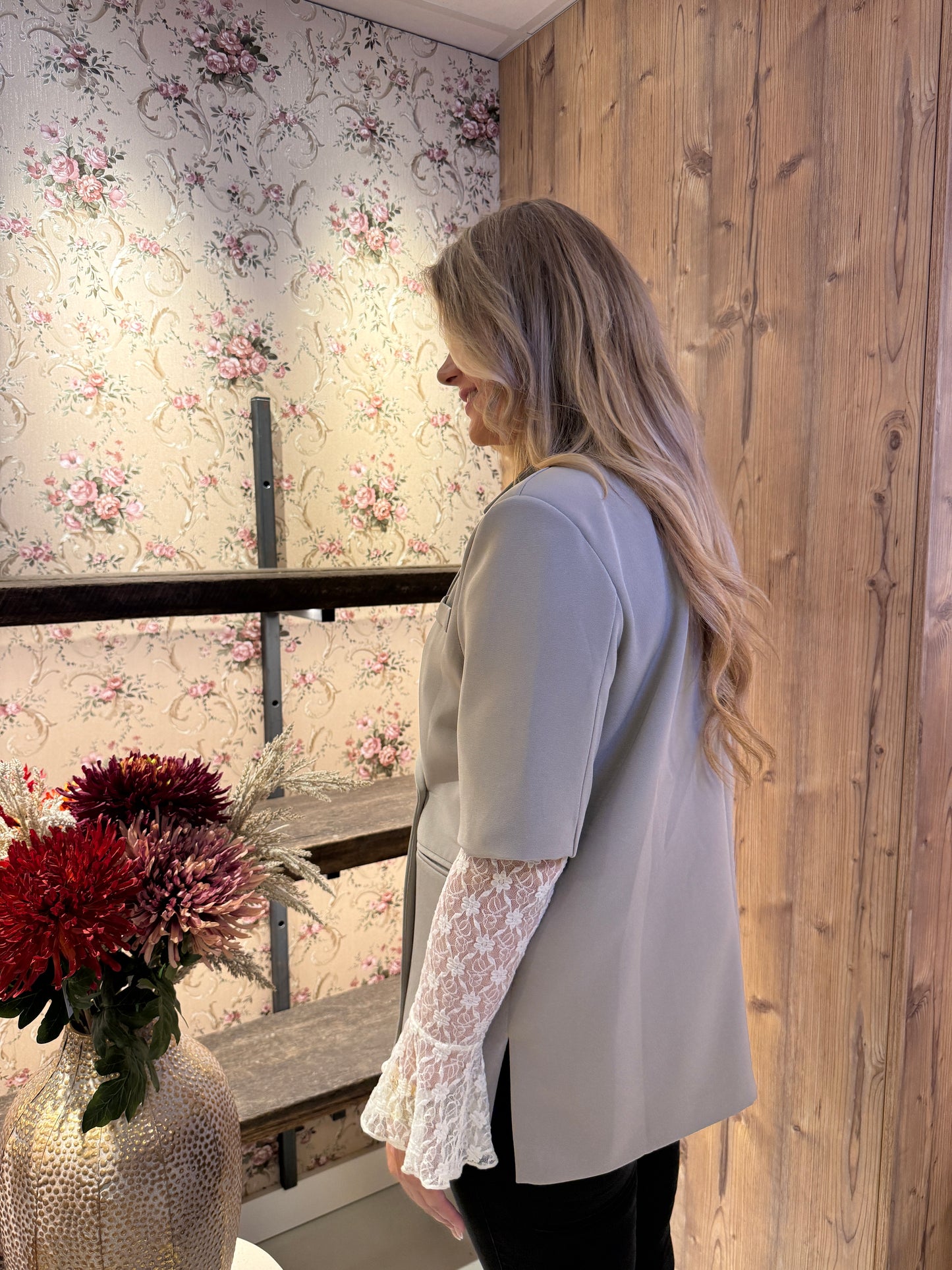 Veerle blazer taupe