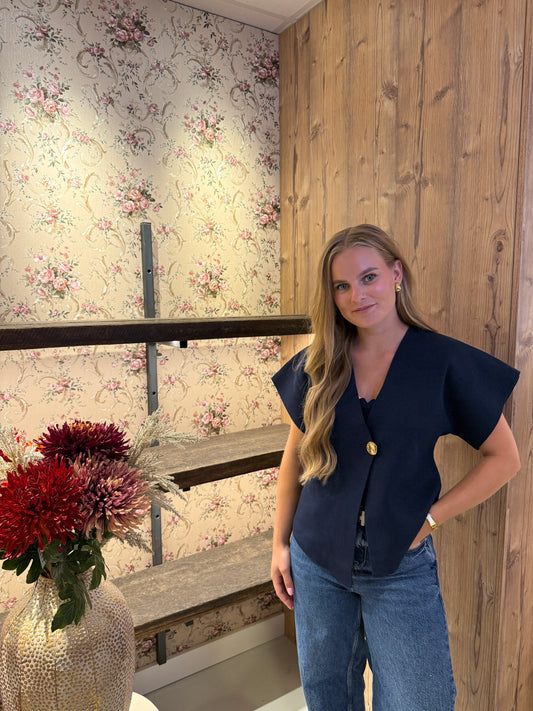 Lois top blauw