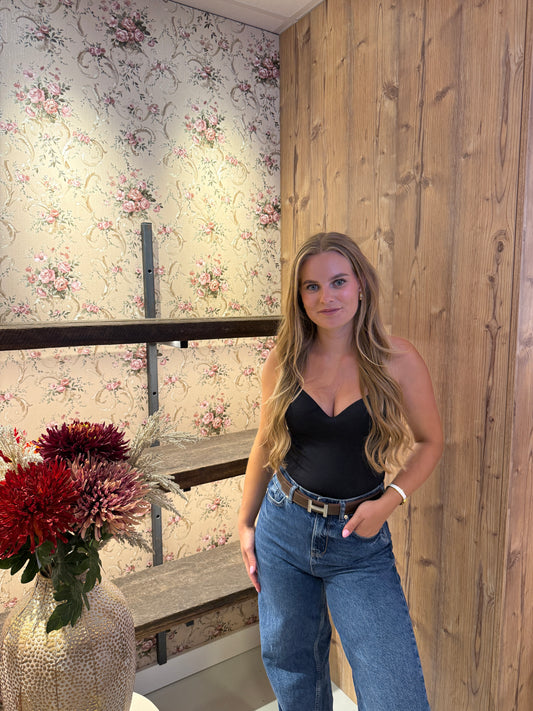 Elin top zwart