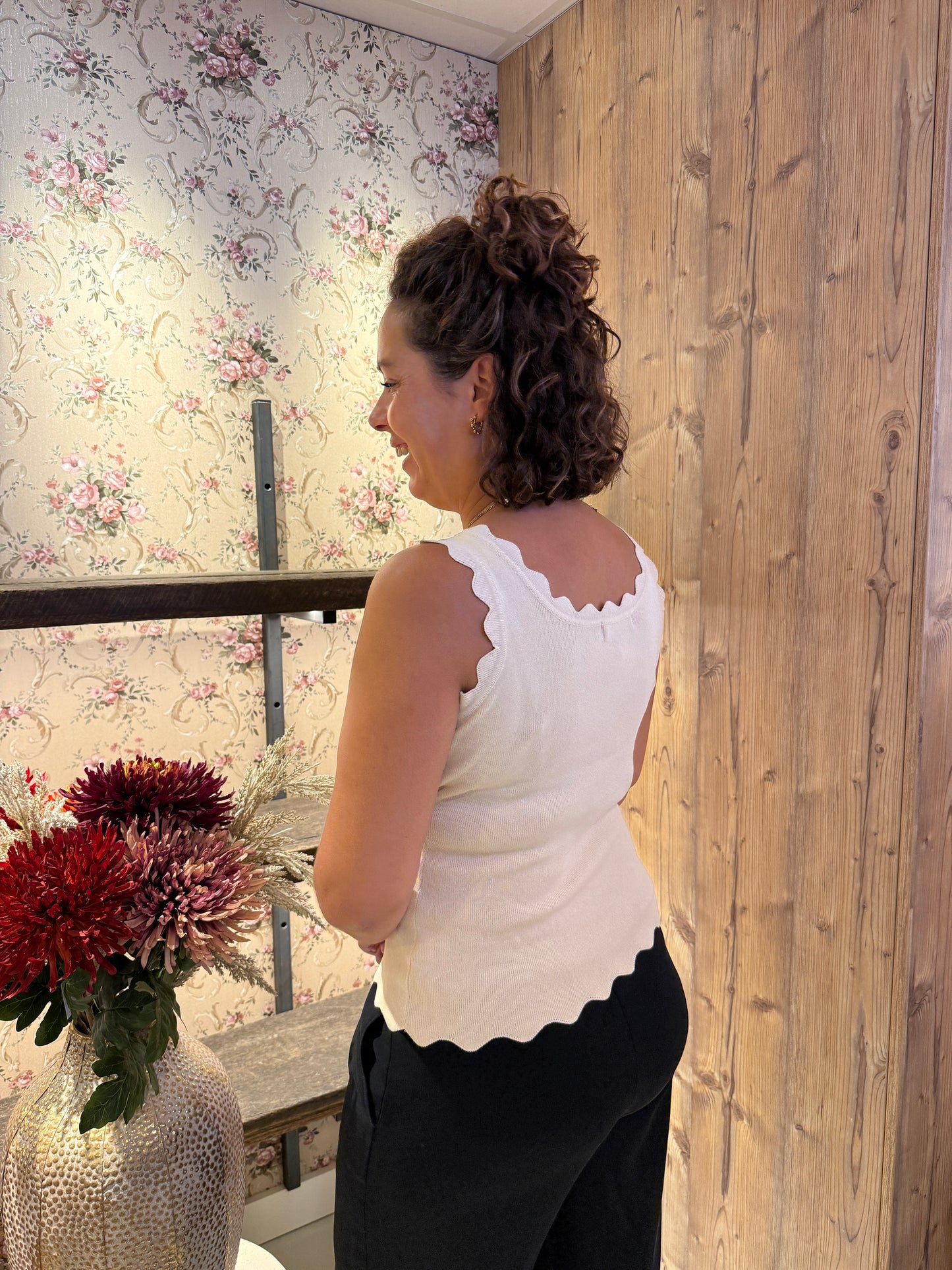 Julie top beige