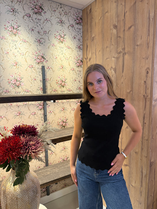 Julie top zwart