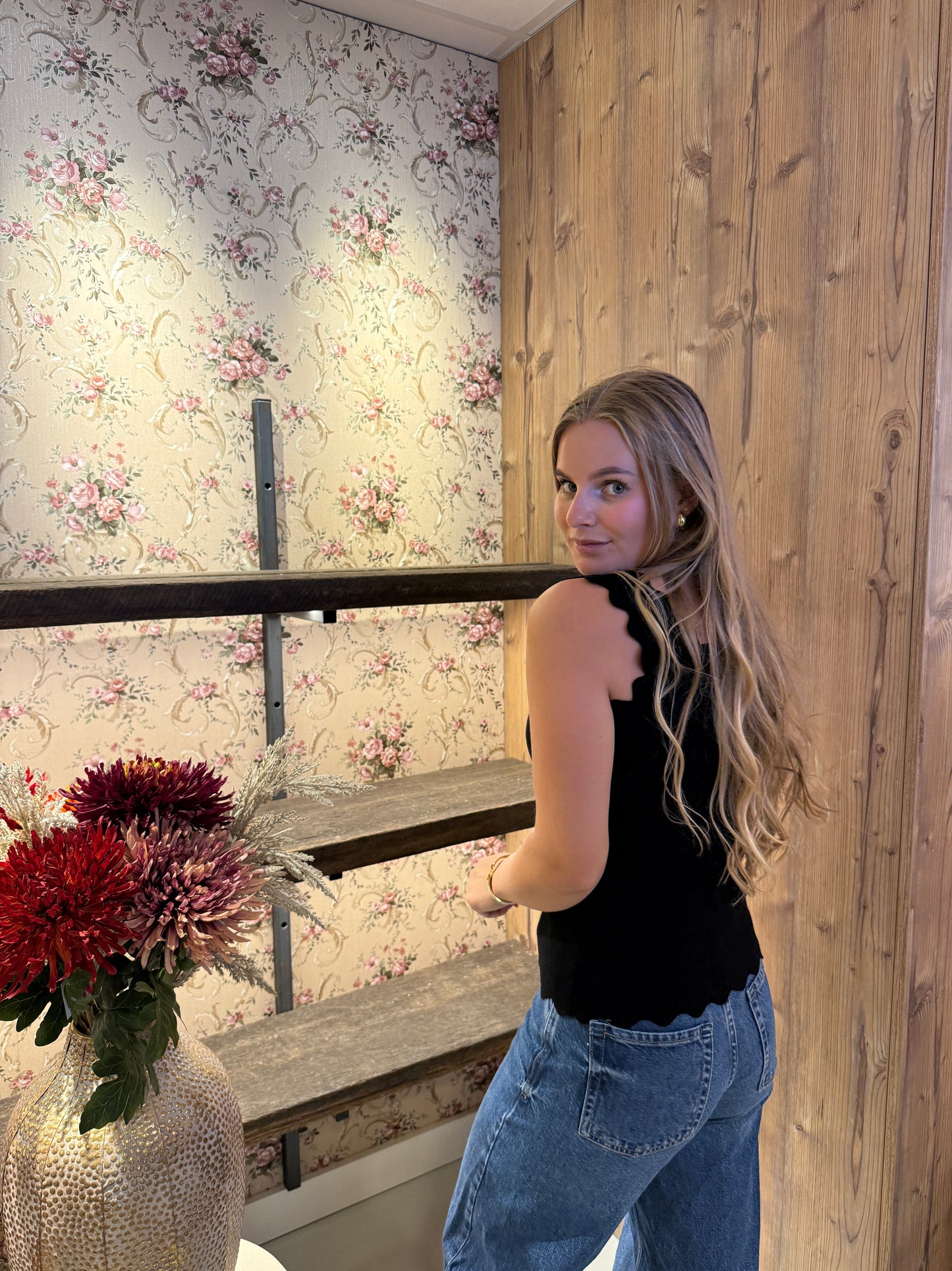 Julie top zwart