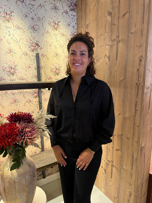 Sara blouse zwart