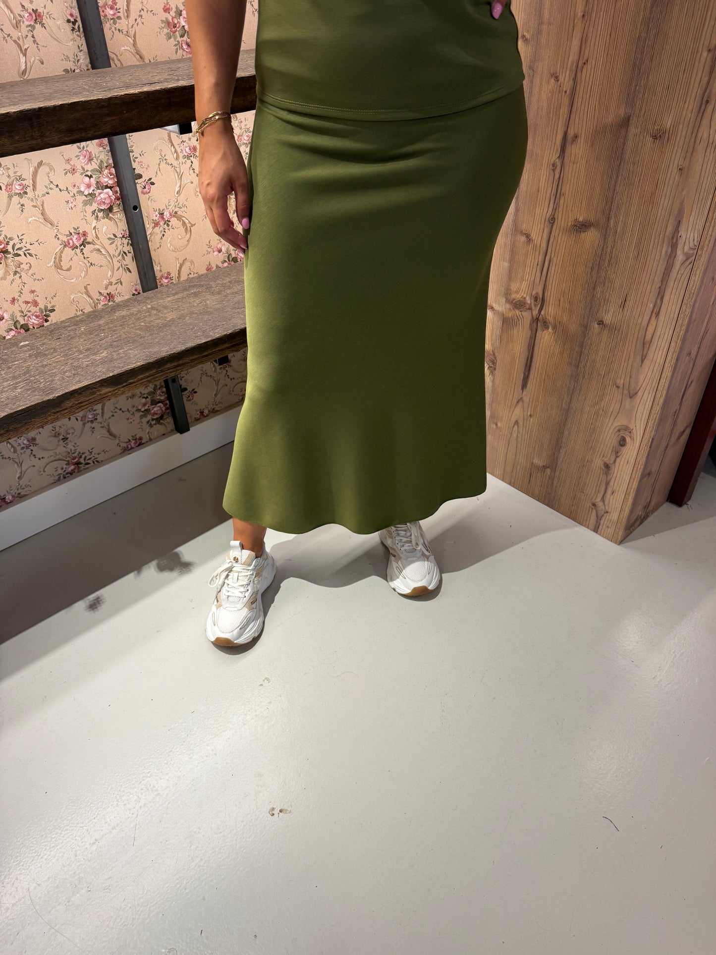 Maud rok groen