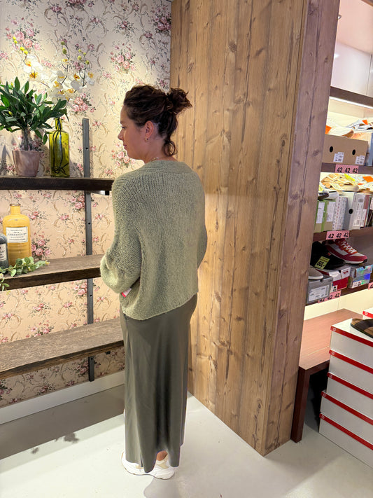 Yara vest army green