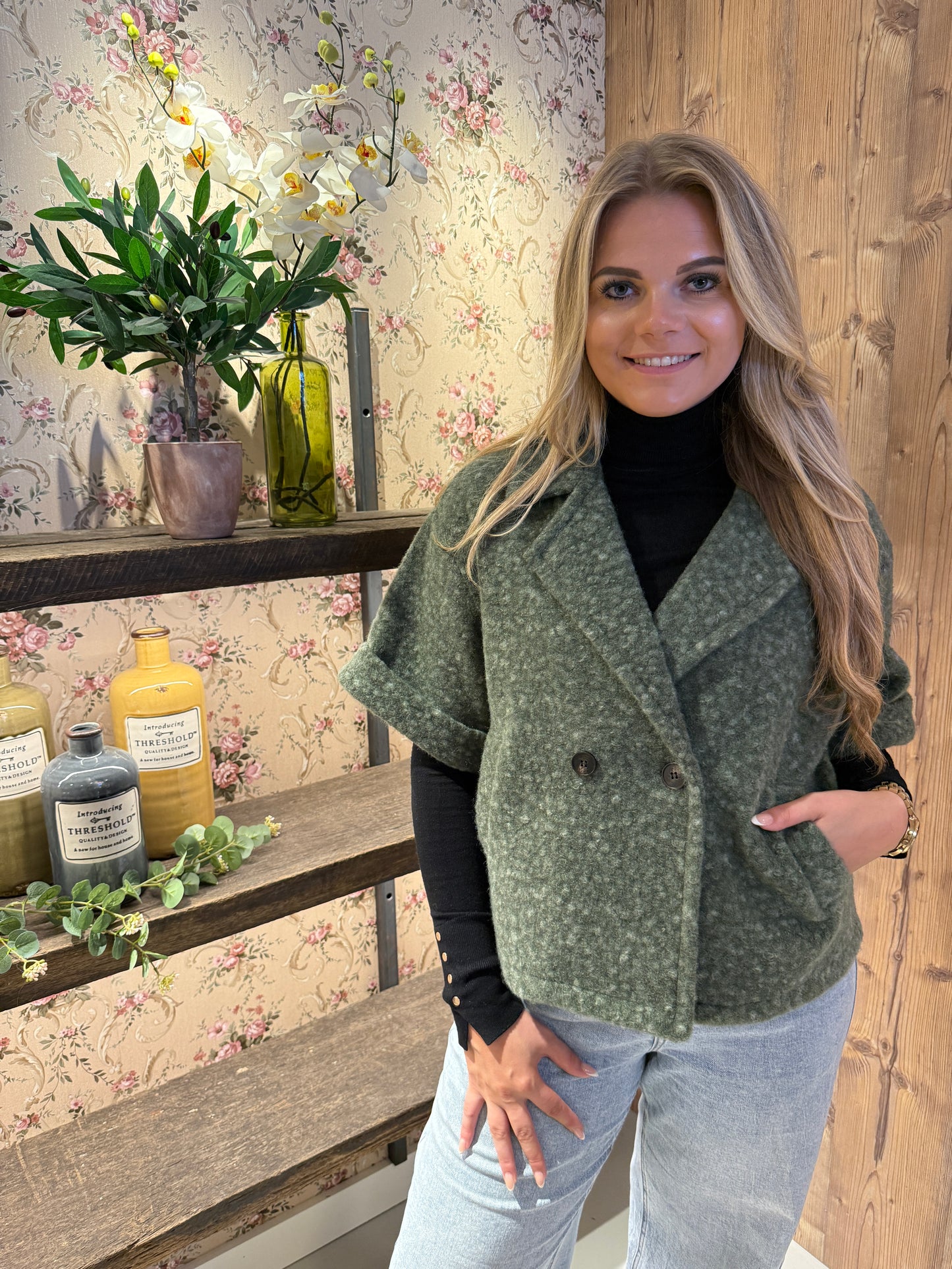 Juna jacket army green