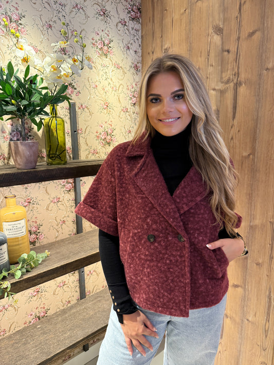 Juna jacket bordeaux