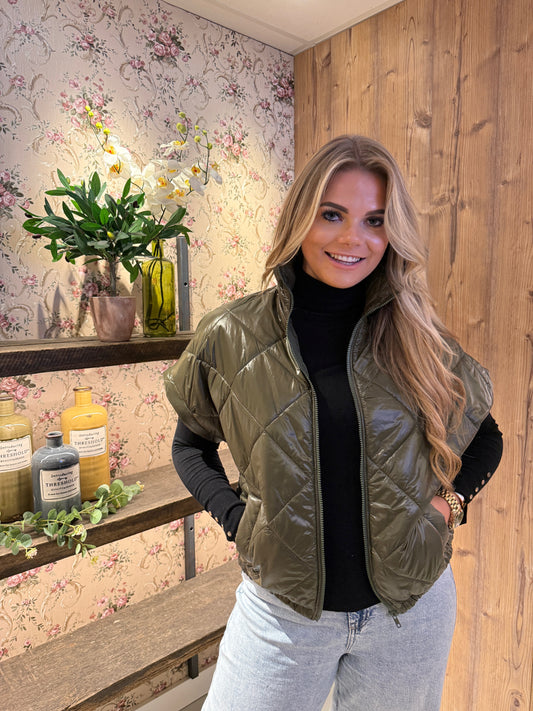 Eline jacket Army green