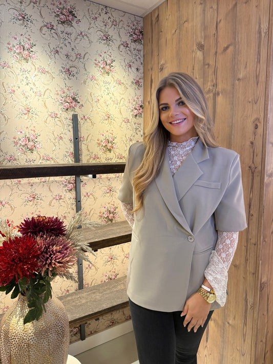 Veerle blazer taupe