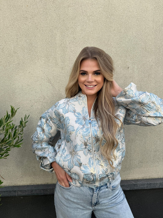 Belle bomber blauw