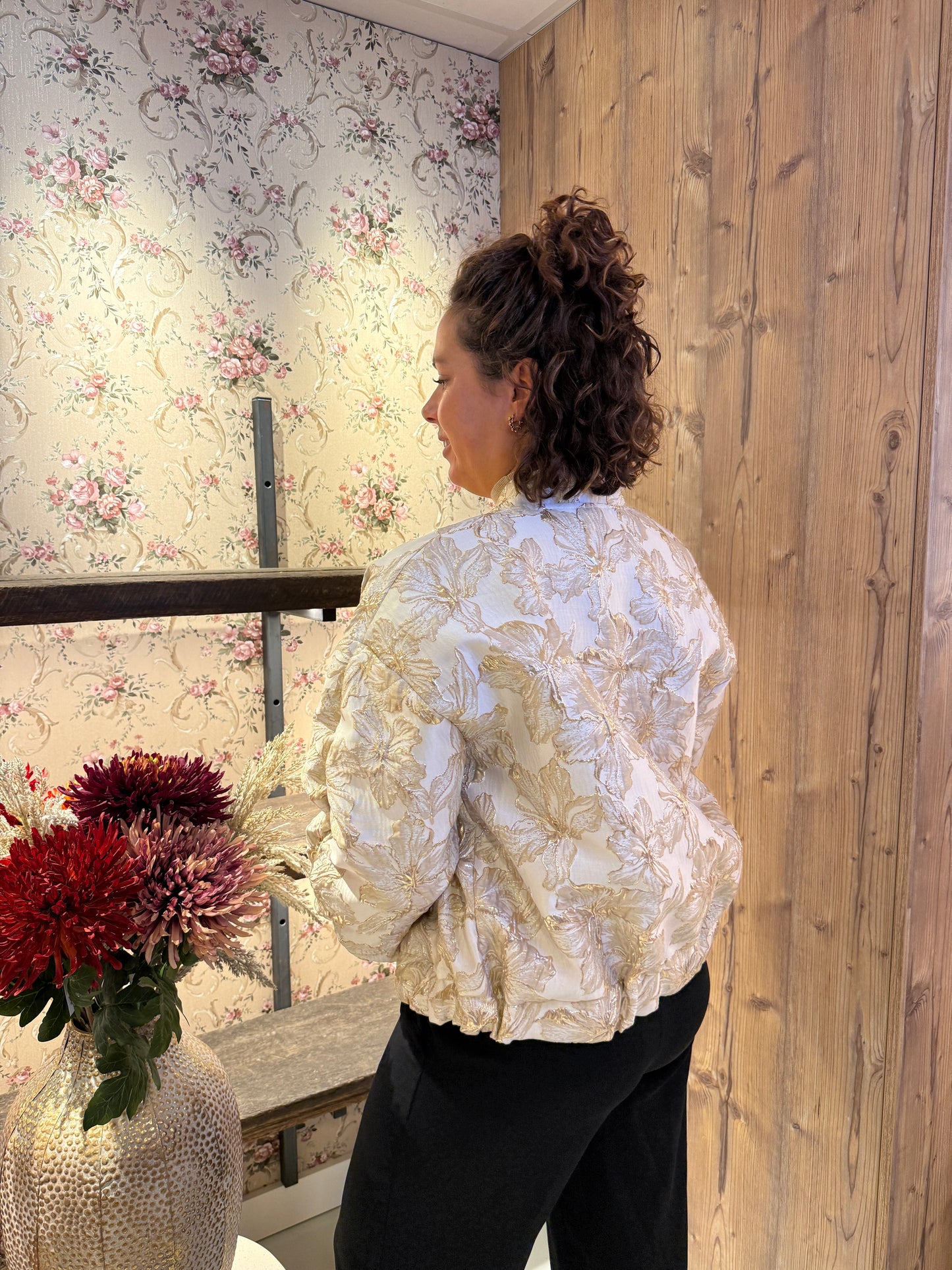 Belle bomber beige